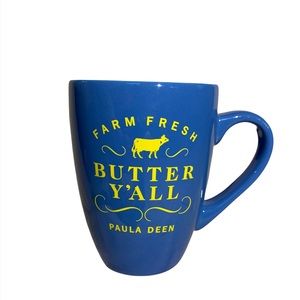 Paula Deen large mug farm fresh butter yall